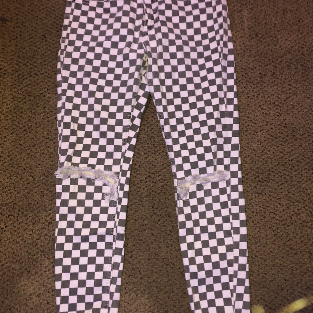 Checkered Dickies Jeans